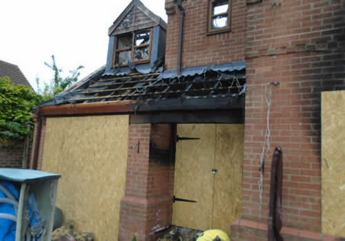 fire damaged house structural survey