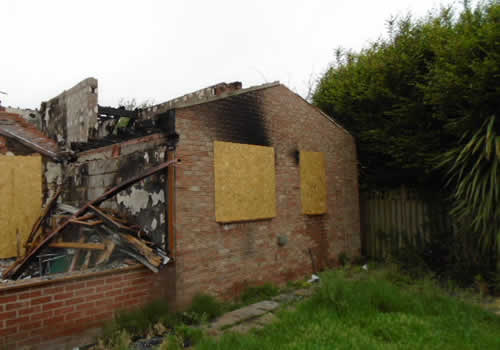 fire damage home structural survey 3